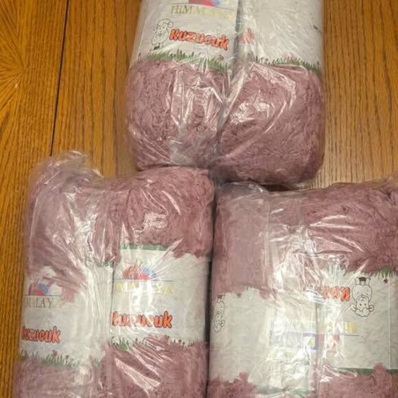 6 skeins Himalaya Kuzucuk Super Bulky Faux Fur Yarn 100% Polyester - Picture 5 of 5